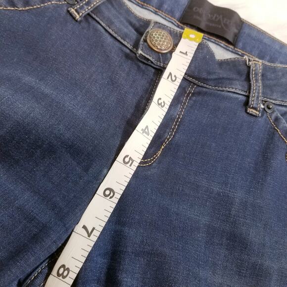 Ottod'Ame Jeans Low Rise Skinny Blue Denim - Picture 7 of 12